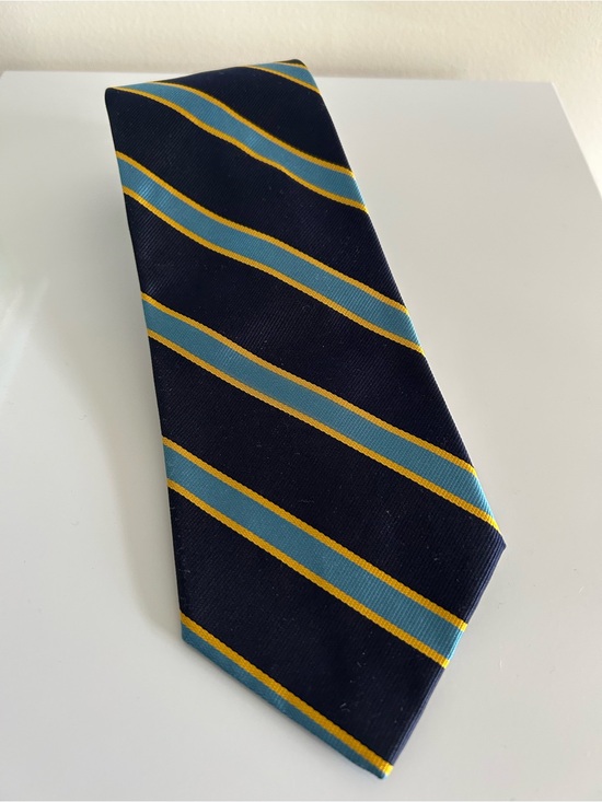 Brooks Brothers Other - Brooks Brothers Makers Silk Made in USA Blue Strip Tie